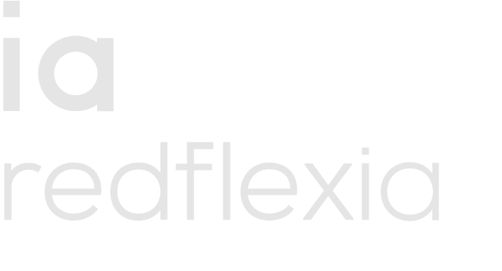 Logo redflexia claro vertical